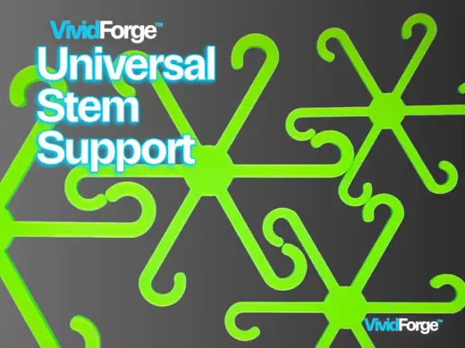 Universal Stem Support "Snowflake" BY VividForge