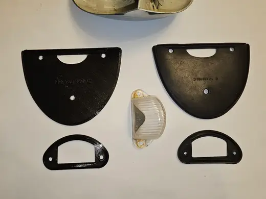 Gasket for License Plate Light, Beetle '58–'63