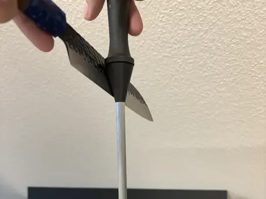 Knife steel / Honing steel guide 15°