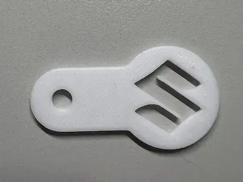 Einkaufswagen Löser mit Suzuki Logo