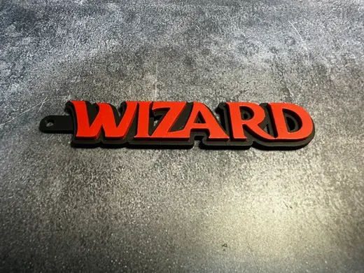 Wizard DND Keychain