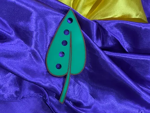 Story Prop Very Hungry Caterpillar Theme Leaf