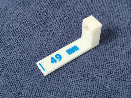 49mm cartridge overhang gauge