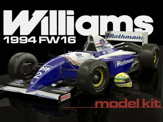 Ayrton Senna's Williams FW-16 Formula 1 / F1 car
