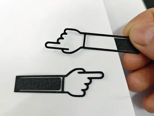 Hand Clip Bookmark - Marks Page & Line Precisely