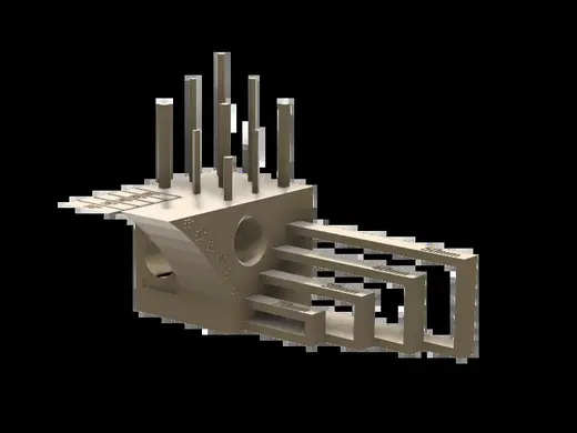 All-in-one Printer Torture Test Calibration Cube