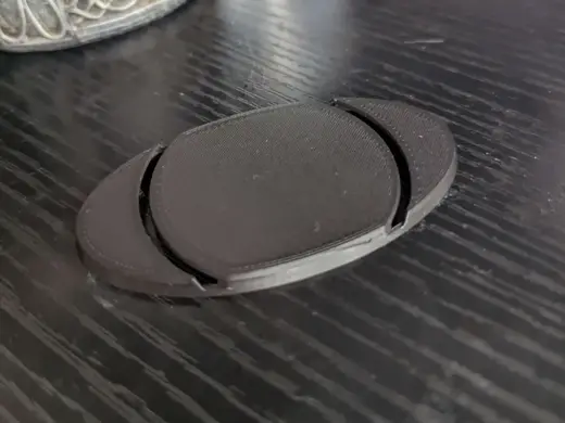 50mm to 75x42mm Oval Base Adapter
