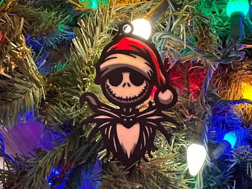 Jack Skelling Nightmare Before Christmas Ornament