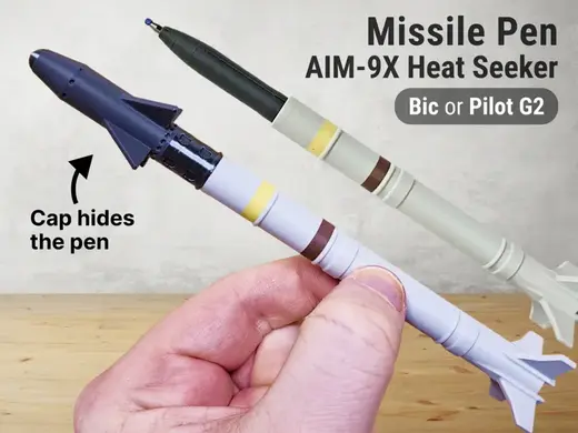 Missile Pen | AIM-9X Sidewinder Heat Seeker