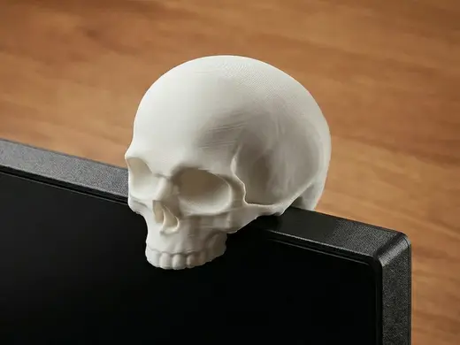 Monitor Skull