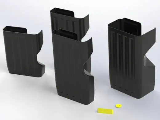 H-Series Poop Bucket (dovetail mounts)