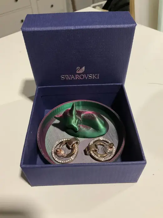 Sleepy Fox Ring Holder And Tray