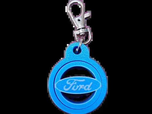 Ford Fidget Spinner - Gyroscopic Car Keychain