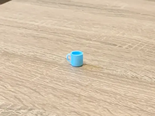 World Smallest Coffee Mug (only .6 grams)
