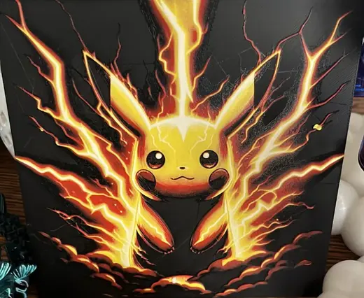 Pikachu HueForge