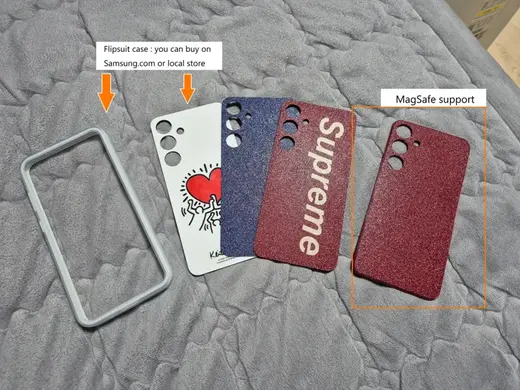 Samsung Galaxy S24+ Flipsuit pad_MagSafe Support