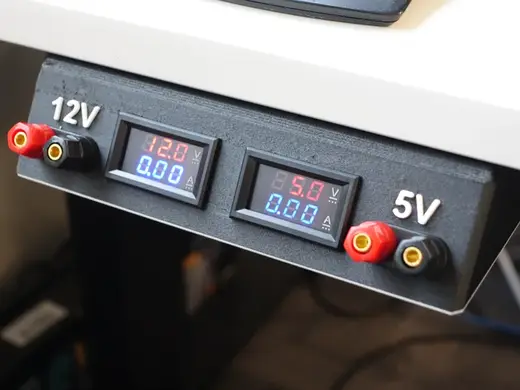 Under-Desk Dual Power Supply (12V/4A & 5V/8A)