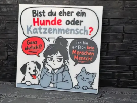 Kühlschrankmagnet kein Menschenmensch