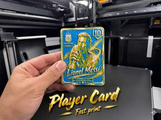 Lionel Messi Player Trading Card