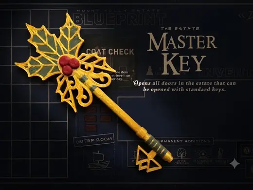 Blue Prince - Master key - AMS