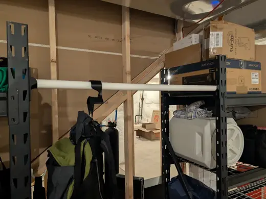 Husky Shelving Closet Rod Adapter