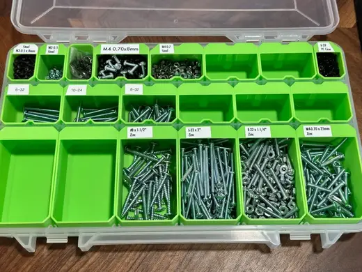 Removable Bins for the Plano 3750 Small Parts Box