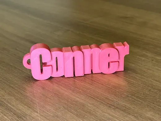 Conner Name Keychain