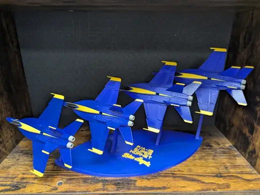 Diamond Echelon Right stand for Blue Angels