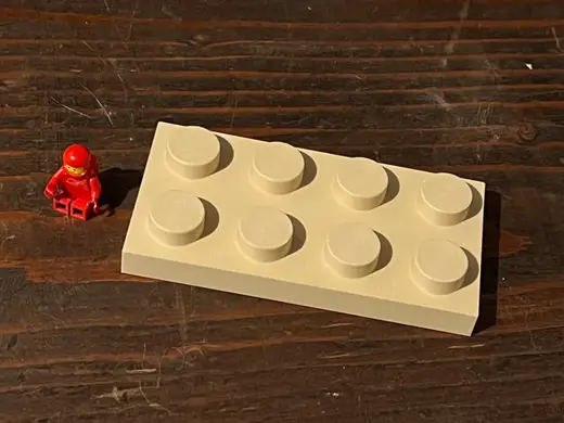 Giant 5x size building block 2x4 stud plate