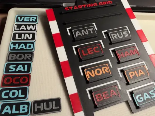 F1 Starting Grid Base (No AMS)