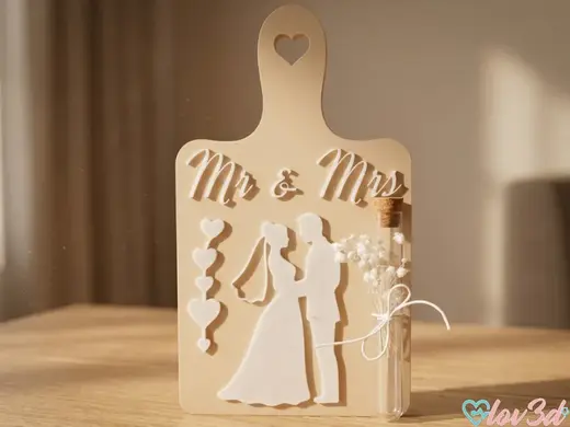 Mr & Mrs Wedding Gift & Decoration Stand