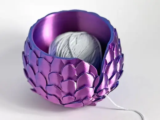 Dragon Scale Yarn Bowl