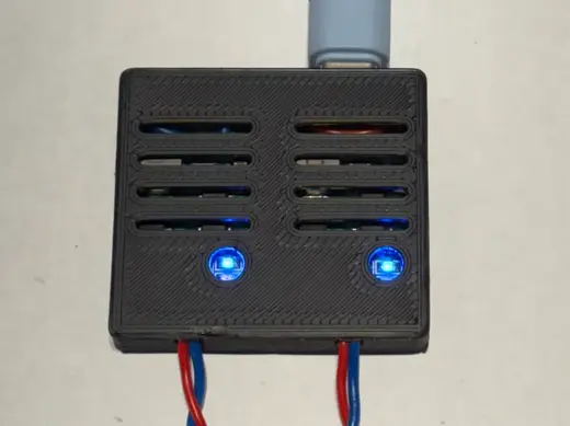 Cyberbrick USB C dual charger li-ion