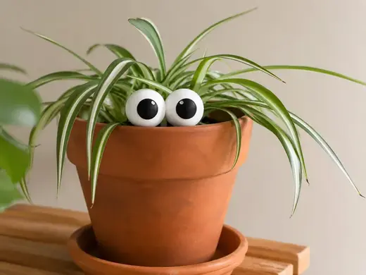 Parametric / Customizable Googly Eyes Plant Stake