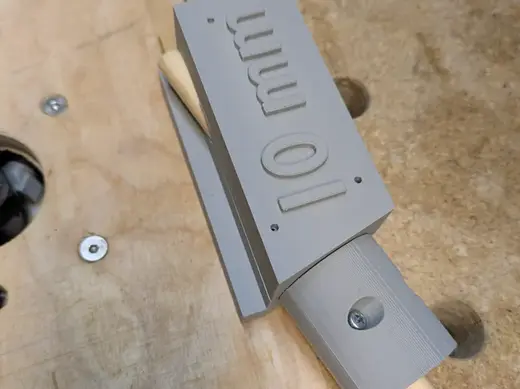 Spleisslade zur Verbindung von 8 / 10mm Rundstäben