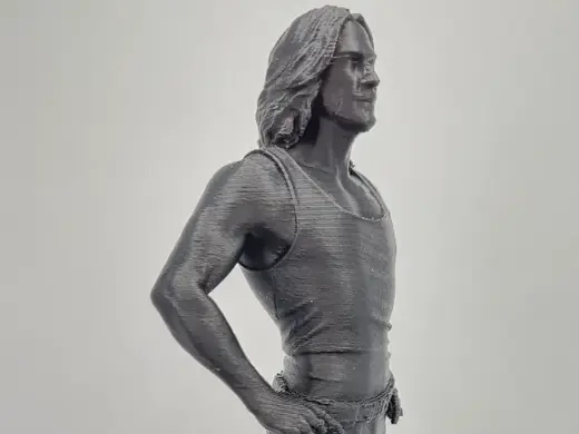 Cyberpunk 2077 - Johnny Silverhand sculpture