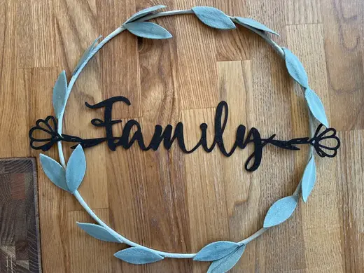 Family Schriftzug