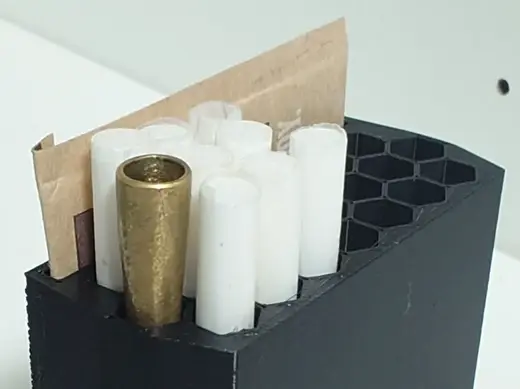 手巻きタバコケース スリム70mm21本+シガレットホルダー+Boveda