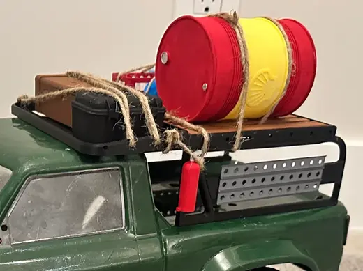 Traxxas Trx4 Sport rock crawler Roof rack