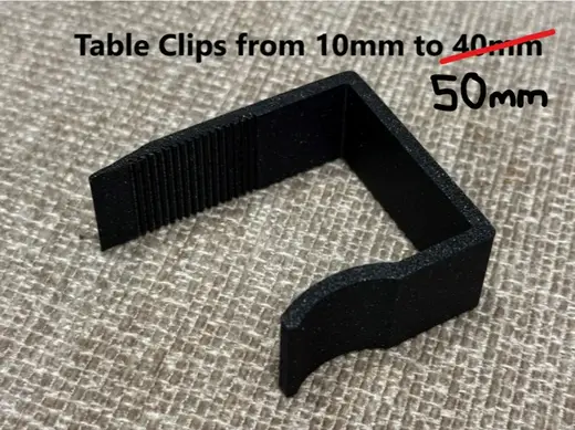 Table Cloth Clips - Variety of Sizes from 10-50mm