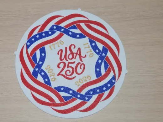 Scene Screen for Circular Light Display, USA 250