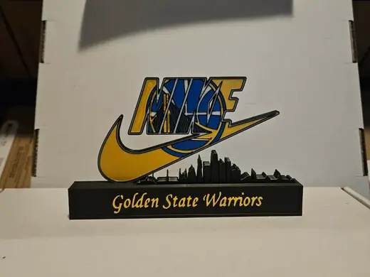 NBA - Nike x Golden State warriors display