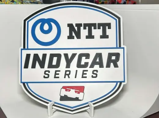 NTT IndyCar Series 3D Print Display