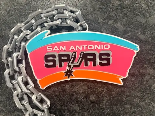 San Antonio Spurs Retro Hype Chain