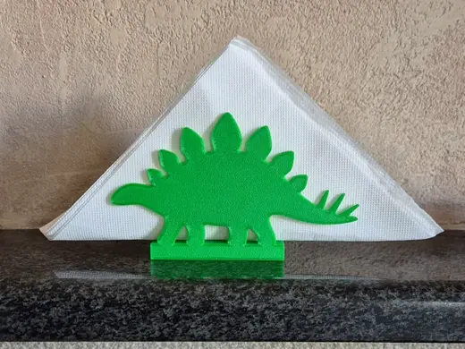 portatovaglioli dinosauro stegosauro