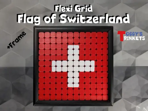 Flexi Grid Flag: Switzerland (or Red Cross)