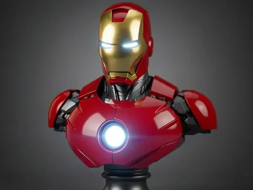 Ironman bust fanart
