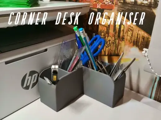 Corner Desk Organiser