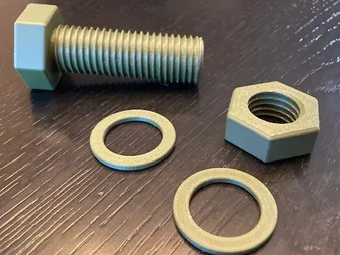 24mm Bolt and Nut