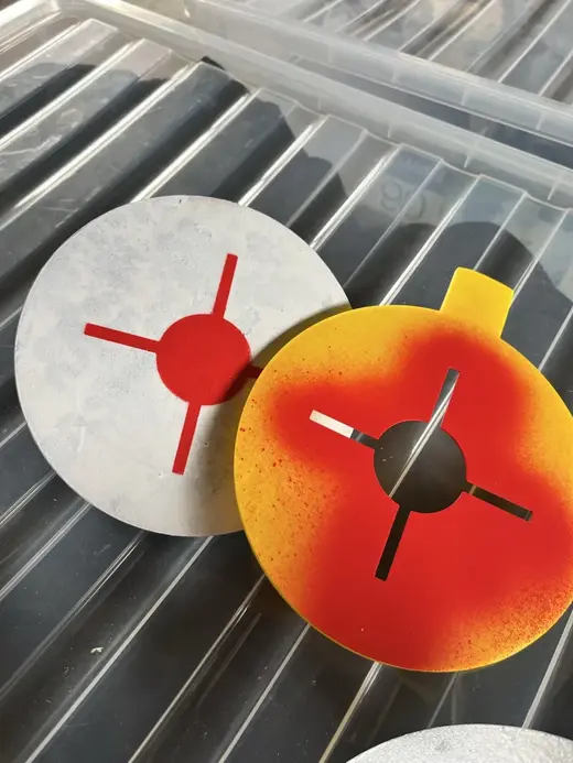 Target / bullseye Stencil